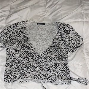 Brandy Melville wrap top
